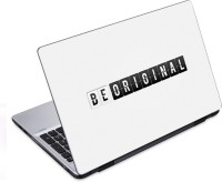 ezyPRNT Be Original Motivation Quote (14 to 14.9 inch) Vinyl Laptop Decal 14   Laptop Accessories  (ezyPRNT)