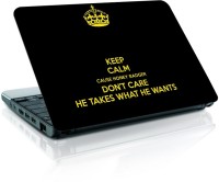 Shopmania Keep calm Vinyl Laptop Decal 15.6   Laptop Accessories  (Shopmania)
