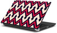 ezyPRNT Zig-Zag Sharp Lined Pattern (15 to 15.6 inch) Vinyl Laptop Decal 15   Laptop Accessories  (ezyPRNT)