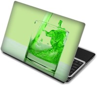 Shopmania Green Drink Vinyl Laptop Decal 15.6   Laptop Accessories  (Shopmania)