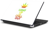 ezyPRNT Light Up and Chill Out (15 to 15.6 inch) Vinyl Laptop Decal 15   Laptop Accessories  (ezyPRNT)