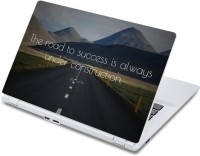ezyPRNT The Road to Success Motivation Quote a (13 to 13.9 inch) Vinyl Laptop Decal 13   Laptop Accessories  (ezyPRNT)