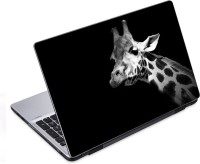 ezyPRNT Giraffe's Face Wildlife (14 to 14.9 inch) Vinyl Laptop Decal 14   Laptop Accessories  (ezyPRNT)