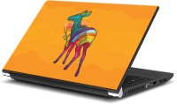 ezyPRNT Abstract Deer (15 to 15.6 inch) Vinyl Laptop Decal 15   Laptop Accessories  (ezyPRNT)