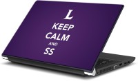 ezyPRNT Keep Calm and SS (13 to 13.9 inch) Vinyl Laptop Decal 13   Laptop Accessories  (ezyPRNT)