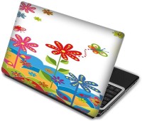 Shopmania Flowers Design Vinyl Laptop Decal 15.6   Laptop Accessories  (Shopmania)