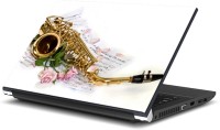ezyPRNT trumpet Musical Instrument Music A (15 to 15.6 inch) Vinyl Laptop Decal 15   Laptop Accessories  (ezyPRNT)