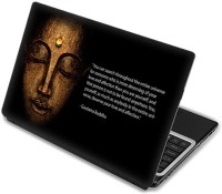 Shopmania Gutam Buddha Vinyl Laptop Decal 15.6   Laptop Accessories  (Shopmania)