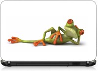 VI Collections MR FROG IN REST pvc Laptop Decal 15.6   Laptop Accessories  (VI Collections)