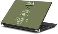 ezyPRNT Keep Calm and Choose One (13 to 13.9 inch) Vinyl Laptop Decal 13   Laptop Accessories  (ezyPRNT)