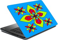 meSleep Multi Floral Printed LS-90-030 Vinyl Laptop Decal 15.6   Laptop Accessories  (meSleep)