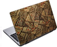 ezyPRNT Brown Textured Pattern (14 to 14.9 inch) Vinyl Laptop Decal 14   Laptop Accessories  (ezyPRNT)