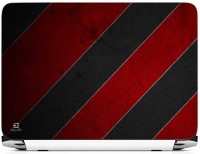 FineArts Vertical Red Black Vinyl Laptop Decal 15.6   Laptop Accessories  (FineArts)