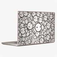 Theskinmantra Circle Of Eyes Laptop Decal 14.1   Laptop Accessories  (Theskinmantra)