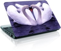 Shopmania Swan Kissing Vinyl Laptop Decal 15.6   Laptop Accessories  (Shopmania)