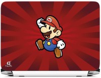 FineArts Mario Red Background Vinyl Laptop Decal 15.6   Laptop Accessories  (FineArts)