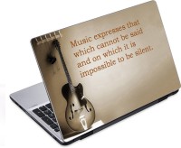 ezyPRNT Music Lovers and Musical Quotes F (14 to 14.9 inch) Vinyl Laptop Decal 14   Laptop Accessories  (ezyPRNT)