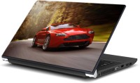 ezyPRNT Red Car on Curved Road (15 to 15.6 inch) Vinyl Laptop Decal 15   Laptop Accessories  (ezyPRNT)