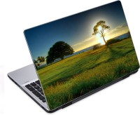 ezyPRNT Amazing Green Farmlands Nature (14 to 14.9 inch) Vinyl Laptop Decal 14   Laptop Accessories  (ezyPRNT)