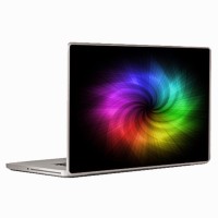 Theskinmantra Coloured Spiral Laptop Decal 13.3   Laptop Accessories  (Theskinmantra)