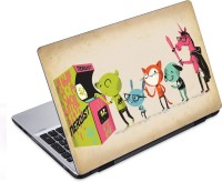 ezyPRNT Animation and Cartoon B (14 to 14.9 inch) Vinyl Laptop Decal 14   Laptop Accessories  (ezyPRNT)