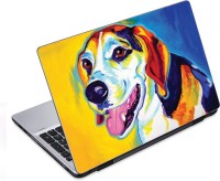 ezyPRNT Abstract Dog D (14 to 14.9 inch) Vinyl Laptop Decal 14   Laptop Accessories  (ezyPRNT)