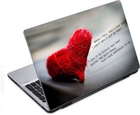 ezyPRNT Heart Motivation Quote (14 to 14.9 inch) Vinyl Laptop Decal 14   Laptop Accessories  (ezyPRNT)