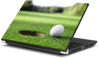 ezyPRNT Golf Sports Ball near Target (15 to 15.6 inch) Vinyl Laptop Decal 15   Laptop Accessories  (ezyPRNT)