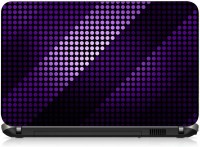 VI Collections PURPLE AND BLUE DOTS pvc Laptop Decal 15.6   Laptop Accessories  (VI Collections)