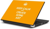 ezyPRNT Keep Calm and Create Some Art (14 to 14.9 inch) Vinyl Laptop Decal 14   Laptop Accessories  (ezyPRNT)