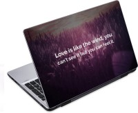 ezyPRNT Love and Happiness Motivation Quote d (14 to 14.9 inch) Vinyl Laptop Decal 14   Laptop Accessories  (ezyPRNT)