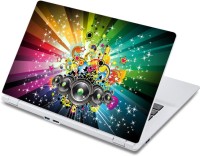 ezyPRNT Beautiful Musical Expressions Music Q (13 to 13.9 inch) Vinyl Laptop Decal 13   Laptop Accessories  (ezyPRNT)