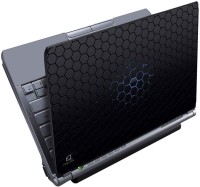 Finest Black Octagon Vinyl Laptop Decal 15.6   Laptop Accessories  (Finest)