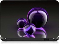 VI Collections BLUE GLASS BALLS pvc Laptop Decal 15.6   Laptop Accessories  (VI Collections)