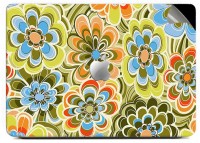 Swagsutra Floral Artistic Vinyl Laptop Decal 15   Laptop Accessories  (Swagsutra)