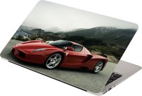 Anweshas Red Car 3 Vinyl Laptop Decal 15.6   Laptop Accessories  (Anweshas)