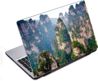 ezyPRNT Sky High Mountains (14 to 14.9 inch) Vinyl Laptop Decal 14   Laptop Accessories  (ezyPRNT)