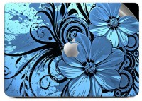 Swagsutra Floral Cluster Vinyl Laptop Decal 15   Laptop Accessories  (Swagsutra)