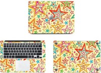 Swagsutra Colorful Stars Vinyl Laptop Decal 11   Laptop Accessories  (Swagsutra)