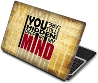 Shopmania Mind Vinyl Laptop Decal 15.6   Laptop Accessories  (Shopmania)