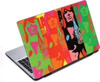 ezyPRNT Girl with Coke (14 to 14.9 inch) Vinyl Laptop Decal 14   Laptop Accessories  (ezyPRNT)