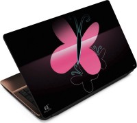 Finest Vector Butterfly Vinyl Laptop Decal 15.6   Laptop Accessories  (Finest)