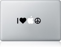 View Clublaptop Sticker I Love Apple 11 inch Vinyl Laptop Decal 11 Laptop Accessories Price Online(Clublaptop)