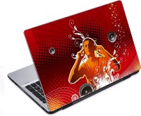 ezyPRNT Boy Listening and Dancing Music A (14 to 14.9 inch) Vinyl Laptop Decal 14   Laptop Accessories  (ezyPRNT)