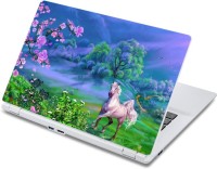 ezyPRNT The Horse in the Heaven Art & Painting (13 to 13.9 inch) Vinyl Laptop Decal 13   Laptop Accessories  (ezyPRNT)