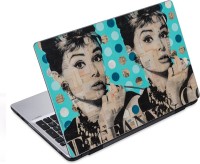 ezyPRNT Beautiful woman and Girly S (14 to 14.9 inch) Vinyl Laptop Decal 14   Laptop Accessories  (ezyPRNT)