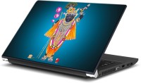 ezyPRNT Shrinathji Statue (15 to 15.6 inch) Vinyl Laptop Decal 15   Laptop Accessories  (ezyPRNT)