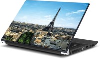 ezyPRNT The Great Eiffel Tower in Paris City (15 to 15.6 inch) Vinyl Laptop Decal 15   Laptop Accessories  (ezyPRNT)