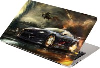Anweshas Car Fire in Tyre Vinyl Laptop Decal 15.6   Laptop Accessories  (Anweshas)