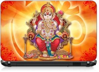 VI Collections GANESHA IN CHAKRA pvc Laptop Decal 15.6   Laptop Accessories  (VI Collections)